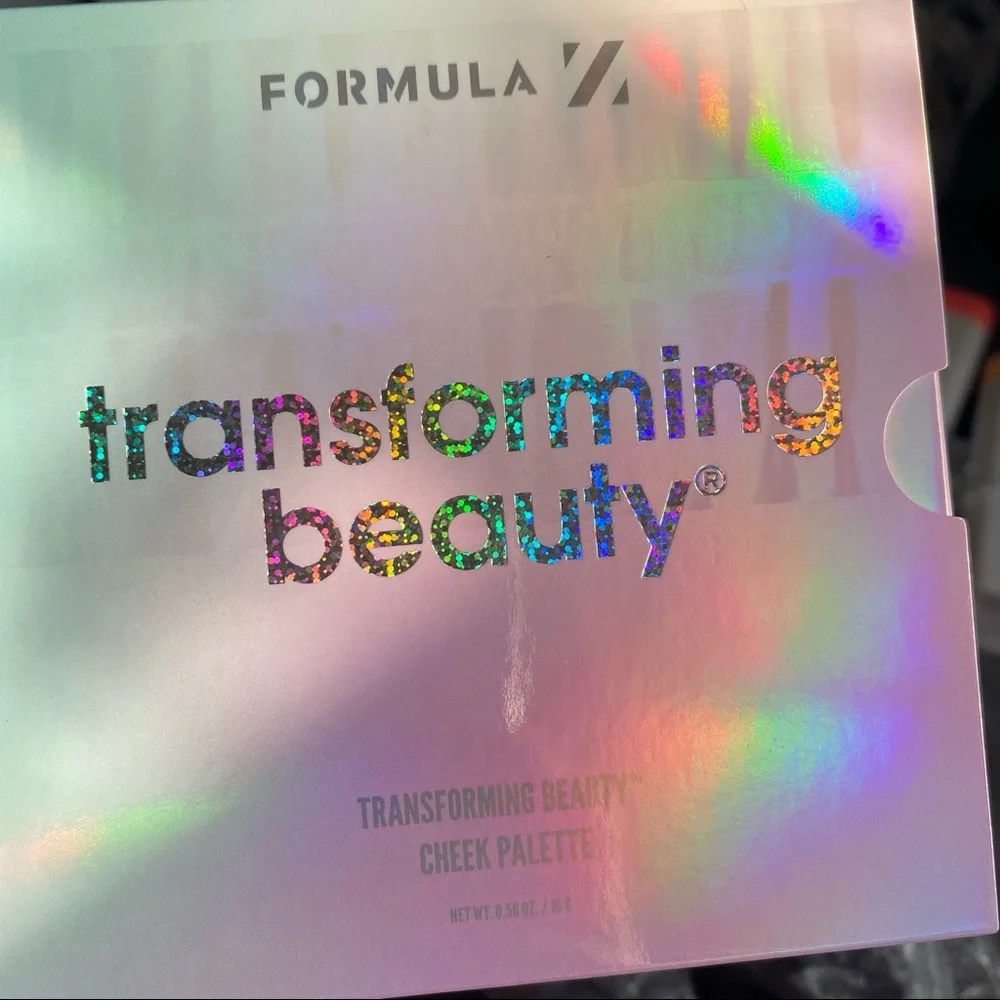 NIB Formula Z cosmetics Transforming beauty blush highlighter palette